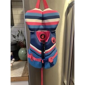 Body Glove BGB22021 Infant Girl Evoprene PFD Life Jacket Up to 33 lbs. Pink